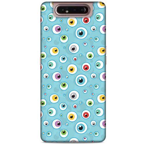 Emojix (5) Samsung Galaxy A80 Kılıf Silikon Kapak Desenli