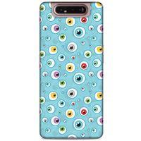 Emojix (5) Samsung Galaxy A80 Kılıf Silikon Kapak Desenli
