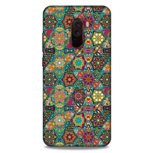 Ethnic Culture (56) Xiaomi Pocophone F1 Kılıf Silikon Kapak Desenli