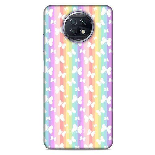 Lopard Xiaomi Redmi Note 9T Uyumlu Kılıf Kelebek Etkisi (11) Tam Koruma