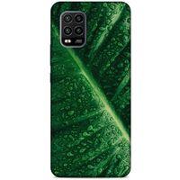 Lopard Xiaomi Mi 10 Lite Uyumlu Kılıf Bahar (31) TPU Kılıf Nemli Yaprak