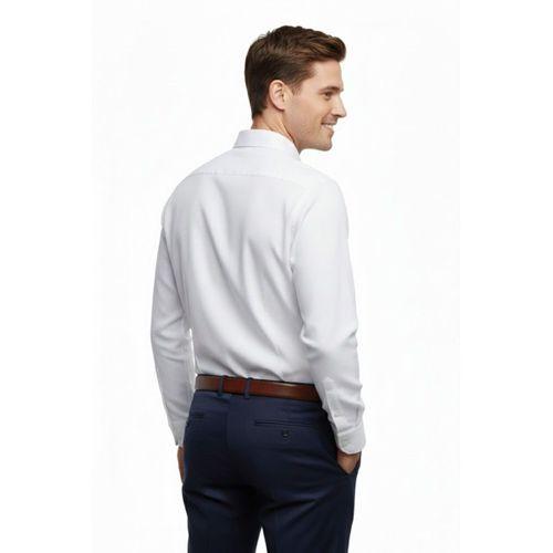 Erkek Klasik Petek Dokulu Uzun Kol Gömlek 3806 BGL-ST04816