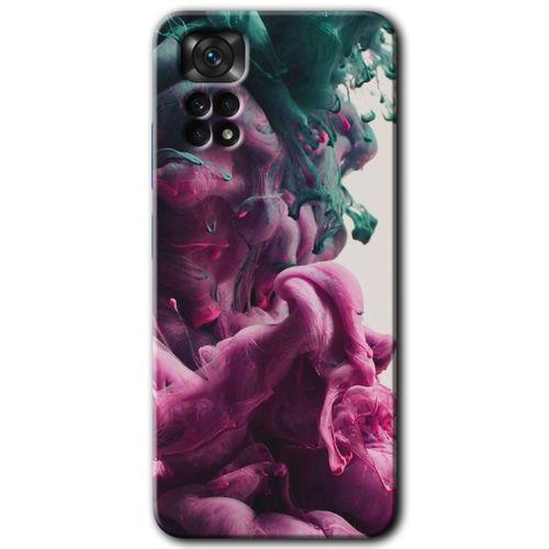 Xiaomi Redmi Note 11s 5G Global Kılıf HD Desen Baskılı Arka Kapak - Liquid Cloud