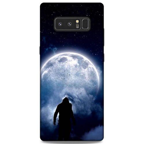 Lopard Samsung Galaxy Note 8 Uyumlu Kılıf Gece'S (28) Arka Kapak Ayda