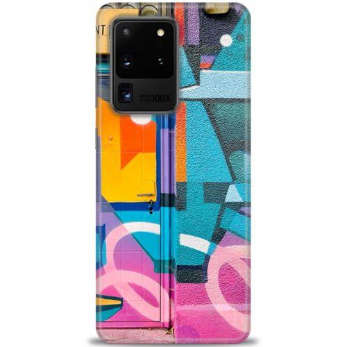 Samsung Galaxy S20 Ultra Kılıf HD Baskılı Kılıf - Print Nest + Tam Ekran Koruyucu