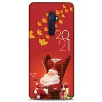 Yılbaşı Süsleri 03 Oppo Reno 2 Kılıf Silikon Kapak