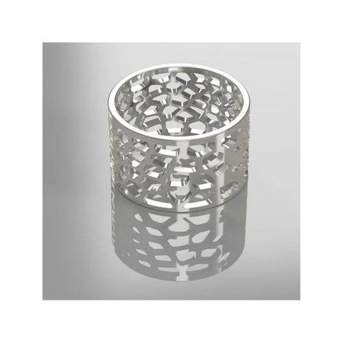 Voronoi Yüzük (Bu ürün Sadece Plastik parçadır - Almadan Önce Soru Sorabilirsiniz)