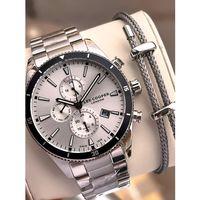 Lee Cooper İtalyan Tasarım Bileklik Hediyeli 2 Yıl Garantili 5 Atm Erkek Kol Saati ELC.08326.330