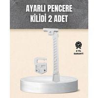 Kolay Montajlı Pencere Açılma Sınırlayıcı 2’li Set