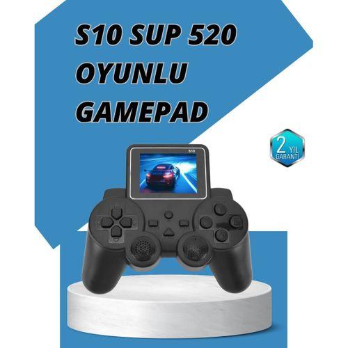 S10 Gamepad Hdmı Tv Bağlantılı 520 Klasik Retro Oyun 2025 Seri Orijinal