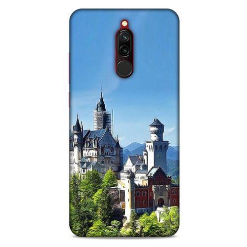 Xiaomi Redmi 8 Kılıf Dünya Mimarisi (3) Kapak Bavyera Kalesi