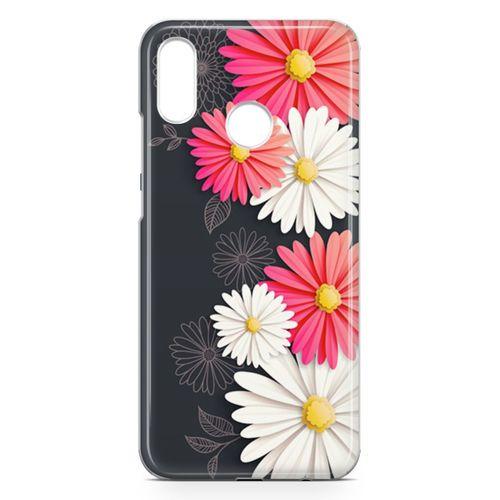 Huawei P20 Lite Kılıf Papatyalar Acarken Arka Kapak Koruma Desenli Full Koruyucu