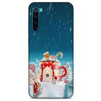 Xiaomi Redmi Note 8T Kılıf Snowix (13) Silikon Kap Kırmızı
