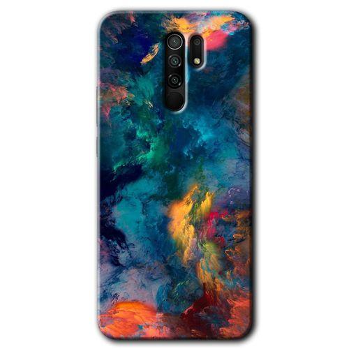 Redmi 9 Kılıf HD Desen Baskılı Arka Kapak - Valhalla + Kırılmaz Cam