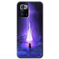 Poco x3 GT Kılıf HD Desen Baskılı Arka Kapak + Temperli Cam - Wanderer Silhouette