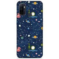 Huawei P40 Uyumlu Kılıf Mavi Delisi (25) Antişok Kapak Space