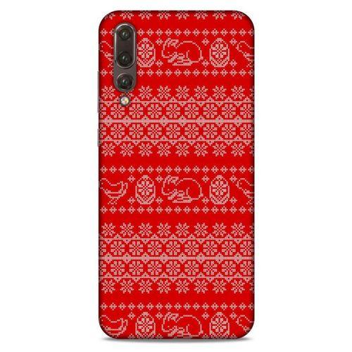 Kazak (9) Desenli Silikon Kapak Huawei P20 Pro Kılıf