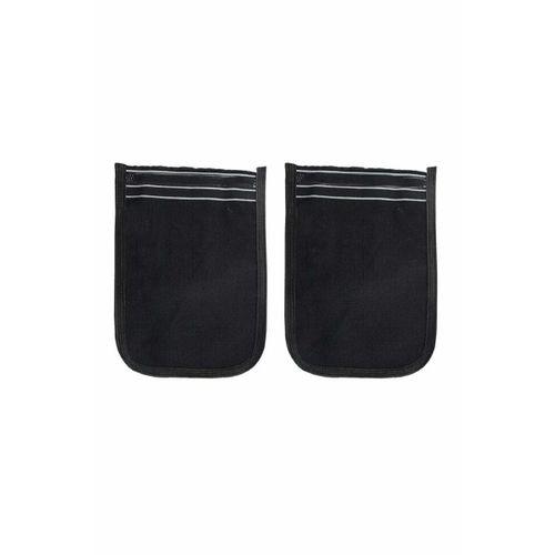 2 Adet Osmanlı Kalın Siyah Banyo Hamam Kesesi 25x17 Cm