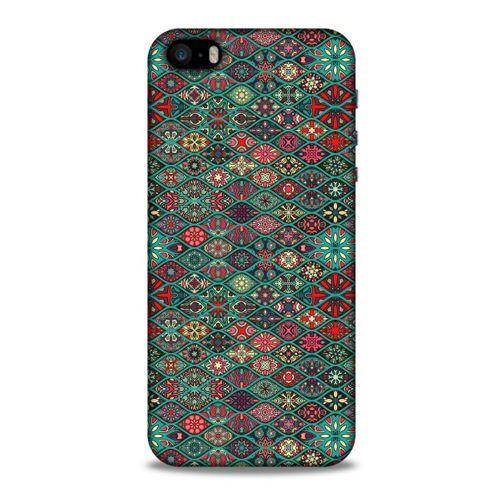 Ethnic Culture (12) Apple Iphone 5S Kılıf Silikon Kapak Desenli