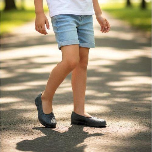 Fiyra Makosen Gri Plastik Naylon Kız Çocuk Ayakkabı