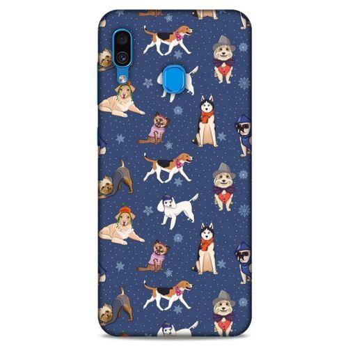 Samsung Galaxy A30 Kılıf Köpek Kıyafetleri (11) Tam Koruma Beagle, Rottweiler, Kangal