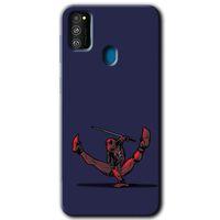 Galaxy M21 Kılıf HD Desen Baskılı Arka Kapak - DeadPool 3