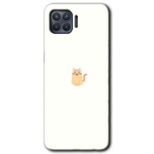 Oppo Reno 4 Lite Kılıf HD Baskılı Desen + Hayalet Cam Yandan Görünmez