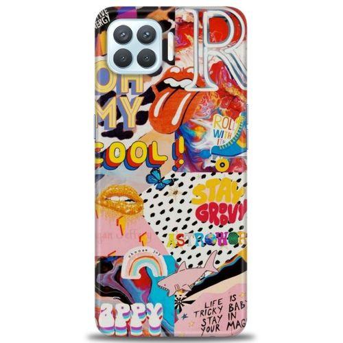 Oppo A73 Kılıf HD Baskılı Kılıf - Oh My Cool + Tam Ekran Koruyucu
