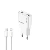 Lenyes LCH15-EU TC-L Type-C to Lightning GaN Teknolojili PD Hızlı Şarj Özellikli Şarj Seti 20W