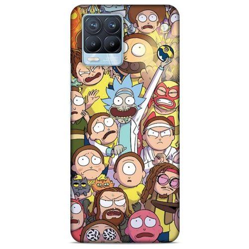 Realme 8 Pro Uyumlu Kılıf Rick And Morty (34) Slim Armor Kılıf Manager Morty