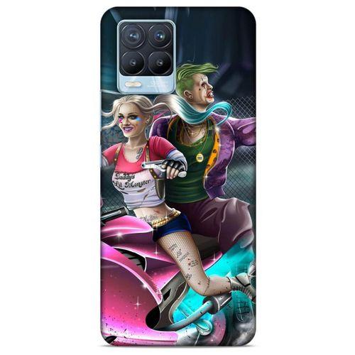 Realme 8 Pro Uyumlu Kılıf Harley Quinn (28) Arka Kapak Koyu galibarda