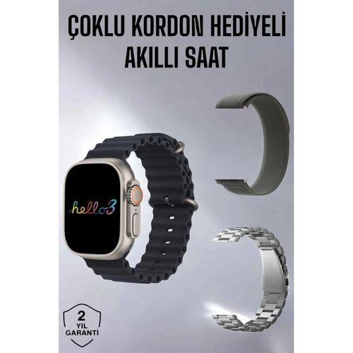 Akıllı Saat Yeni Nesil Bluetooth Bağlantılı Uyku Sağlık Takibi Gps Ve Nfc Uyumlu