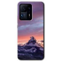 Mi Mix 4 Kılıf HD Desen Baskılı Arka Kapak - Zirve + Kırılmaz Cam