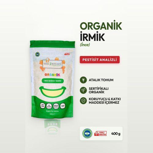 Organik İnce Buğday İrmiği 400gr (bebek irmiği)