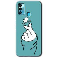 Potkal Hediye Fabrikası Tecno Spark 7T Kılıf HD Desen Baskılı Arka Kapak - Mutluluk