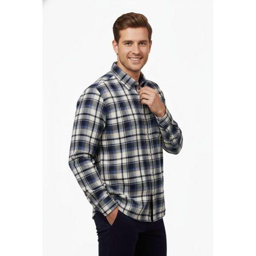 Erkek Kışlık Tek Cep Klasik Gömlek BGL-ST04989