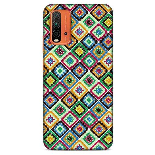 Lopard Xiaomi Redmi 9T Uyumlu Kılıf Ethnic Culture (15) Antişok Kılıf