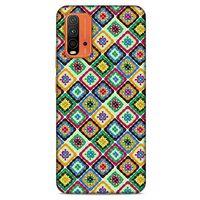 Lopard Xiaomi Redmi 9T Uyumlu Kılıf Ethnic Culture (15) Antişok Kılıf