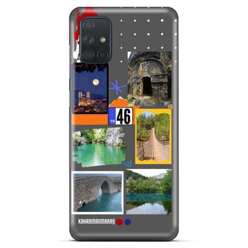 Lopard Samsung Galaxy M51 Uyumlu Kılıf Şehirli ※ (46) Kahramanmaraş Core Armor Kılıf