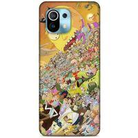 Xiaomi Mi 11 Uyumlu Kılıf Rick And Morty (37) Silicone Cover Slick Morty