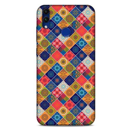 Ethnic Culture (42) Huawei Honor 8C Kılıf Silikon Kapak Desenli