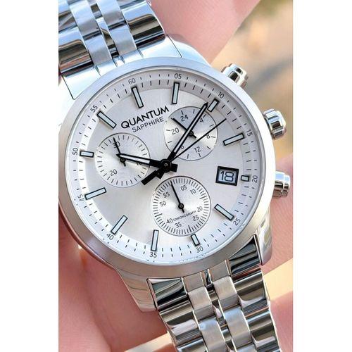 Quantum Sapphire Cam İtalyan Bileklikli 10 Atm Suya Dayanıklı 2 Yıl Garantili Erkek Kol Saati 1008B