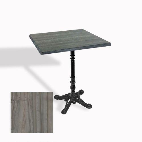 Dockers Çipa 1004 Döküm Ayak Kare Masa 60X60 cm - (Werzalit, Wermodin ve Allzalit Tabla) - Magma