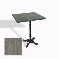 Dockers Çipa 1004 Döküm Ayak Kare Masa 60X60 cm - (Werzalit, Wermodin ve Allzalit Tabla) - Magma