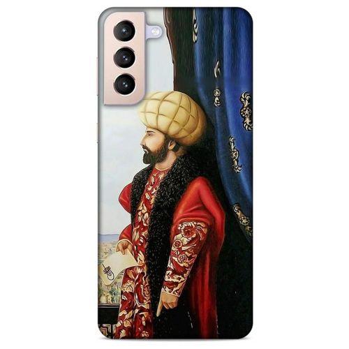 Samsung Galaxy S21 Plus Uyumlu Kılıf Ottoman (4) Koruma Kılıfı Fatih Sultan Mehmet