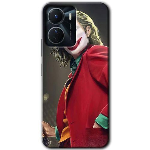 Vivo Y16 Kılıf HD Desen Baskılı Arka Kapak - Reel Joker