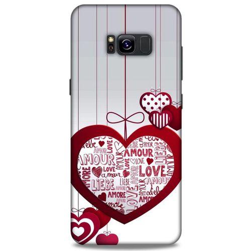 Samsung Galaxy S8 Plus Kılıf Hediyelik Seri Sevgililer Günü (10) 14 Şubat Full Koruma Kılıfı