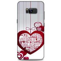 Samsung Galaxy S8 Plus Kılıf Hediyelik Seri Sevgililer Günü (10) 14 Şubat Full Koruma Kılıfı