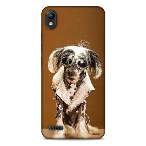 LG K20 2019 Kılıf Köpek Kıyafetleri (12) Koruyucu Silikon Chinese Crested