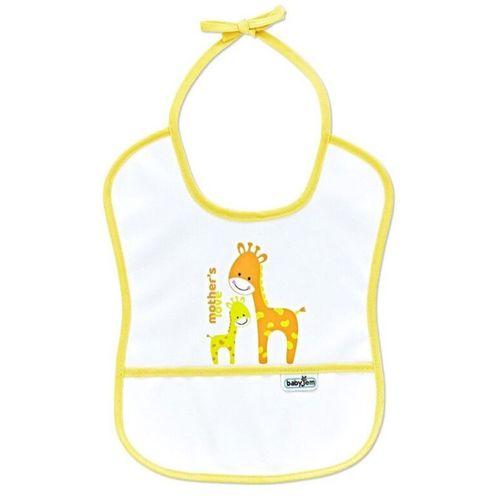 BabyJem Poli Muşamba Küçük Mama Önlüğü 030 Sarı